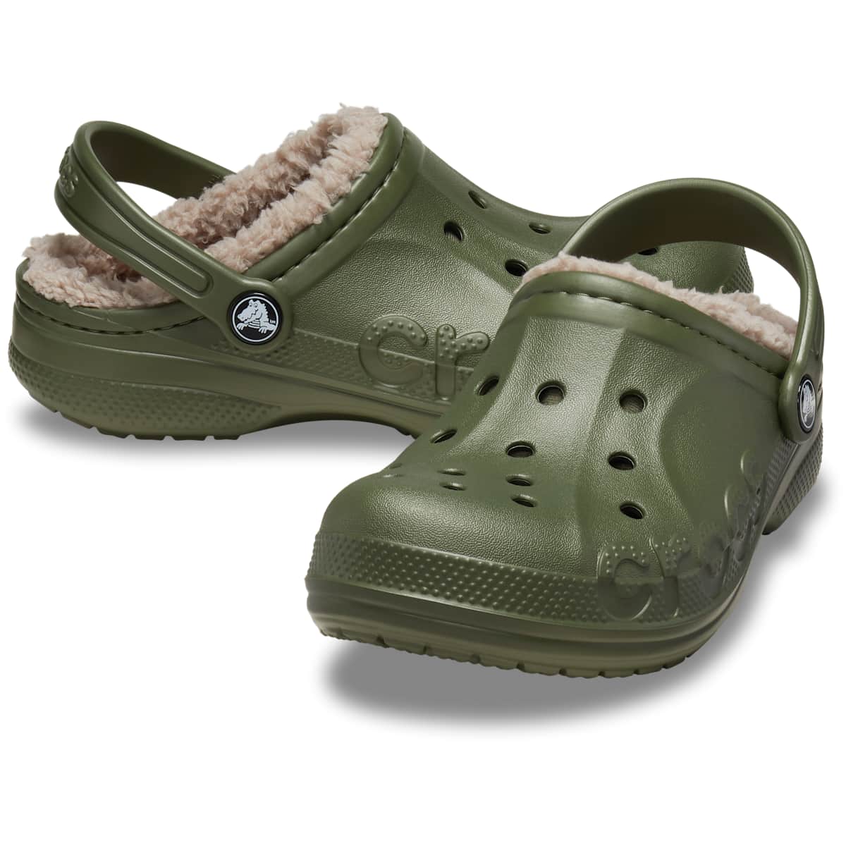Crocs Kids Baya Lined Clogs