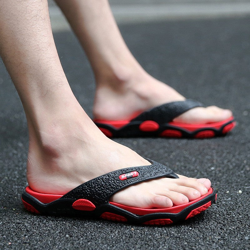 New Mens Flip Flops Beach Summer Toe Post Eva Shower Mules Sandals Surf Shoes