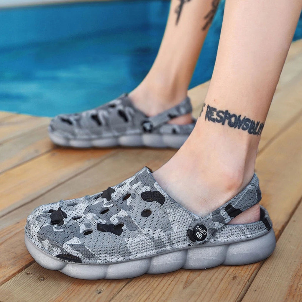 Casual Summer Sandals Swimming Slip Resistant Men's Beach Slippers