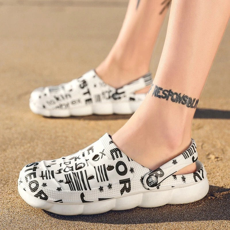 Casual Summer Sandals Swimming Slip Resistant Men And Womens Beach Slippers