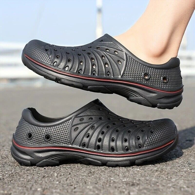 Men's Clog Slip on Casual Shoes Waterproof Slippers Garden Beach Swim Sandals US