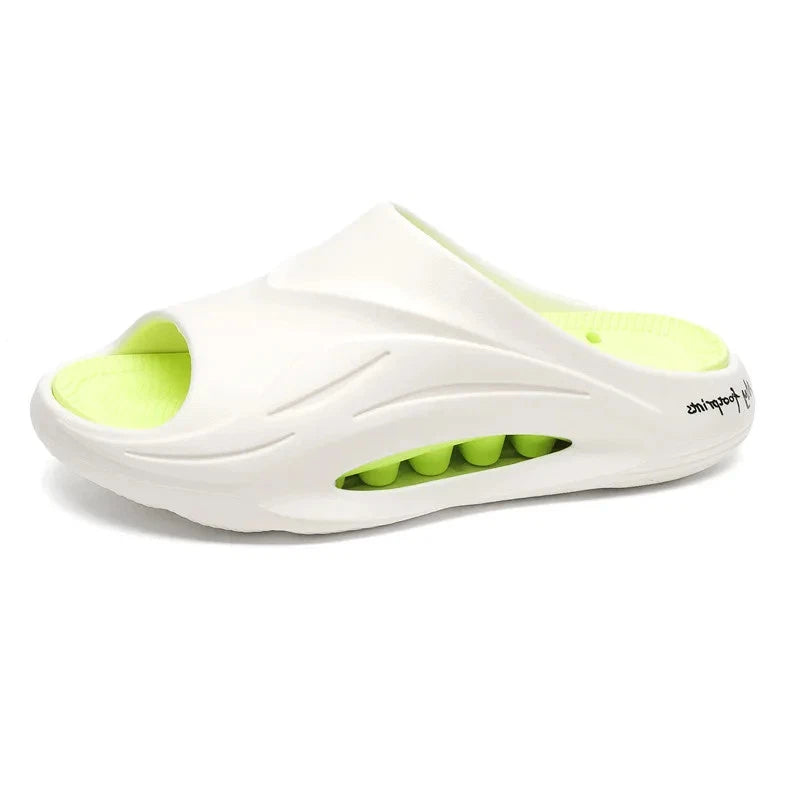 2025 New Men Massage Slippers Slides Indoor Outdoor Sandals Beach Casual