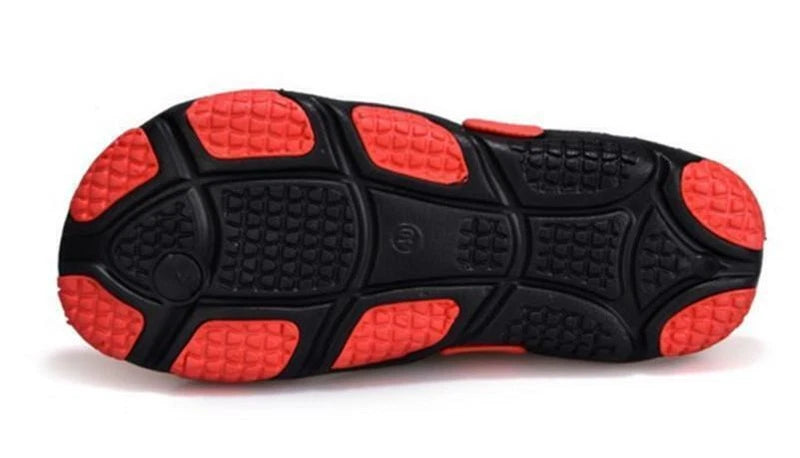 Men Anti-slip Massage Flip Flops Beach Shoes Casual Fashion Slippers Sandals