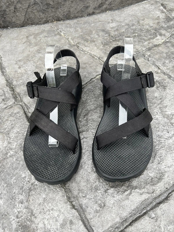 Chaco Sandal Zcloud J100015 Strappy Black Hiking Shoe Mens Size US 12 EU 45