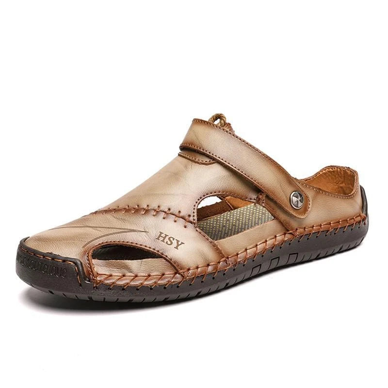 Men's Beach Sandals Breathable Summer Slides Outdoor Non-slip Slippers
