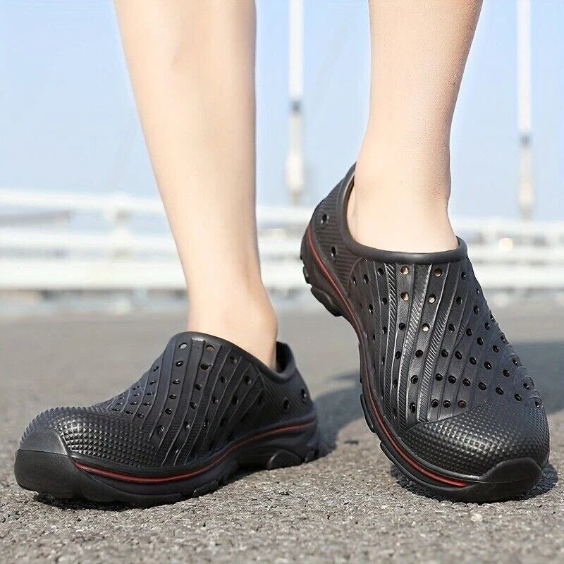 Men's Clog Slip on Casual Shoes Waterproof Slippers Garden Beach Swim Sandals US