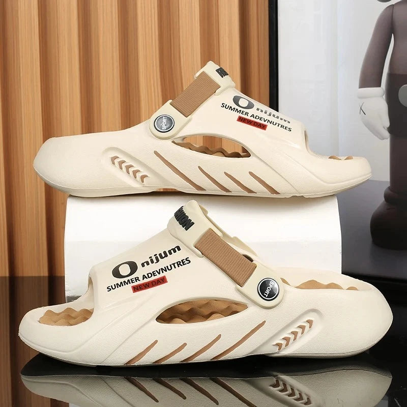 Men's 2025 Summer EVA Soft Platform Slippers, Beach Slides, Indoor Outdoor 🏖️