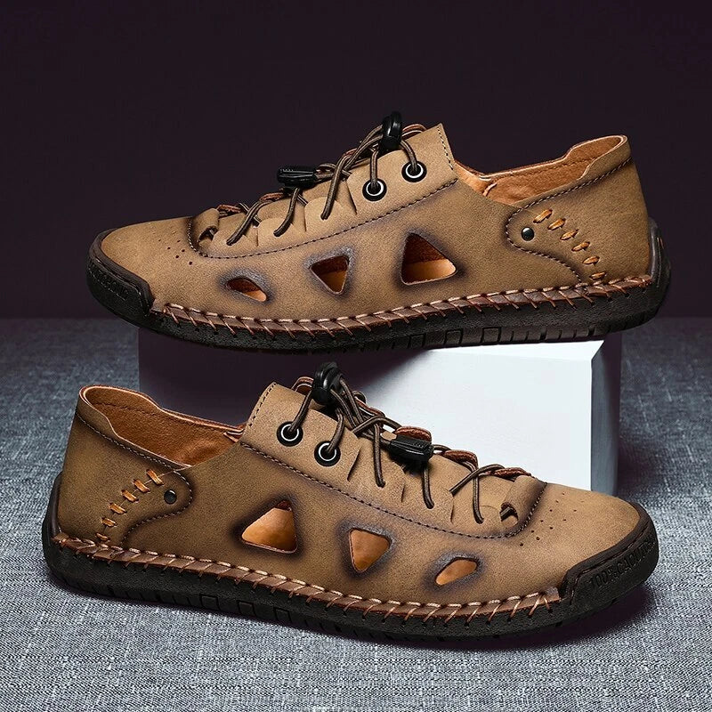 Summer Men's Sandals Moccasin Hiking Beach Slipper Comfortable Casual Shoes