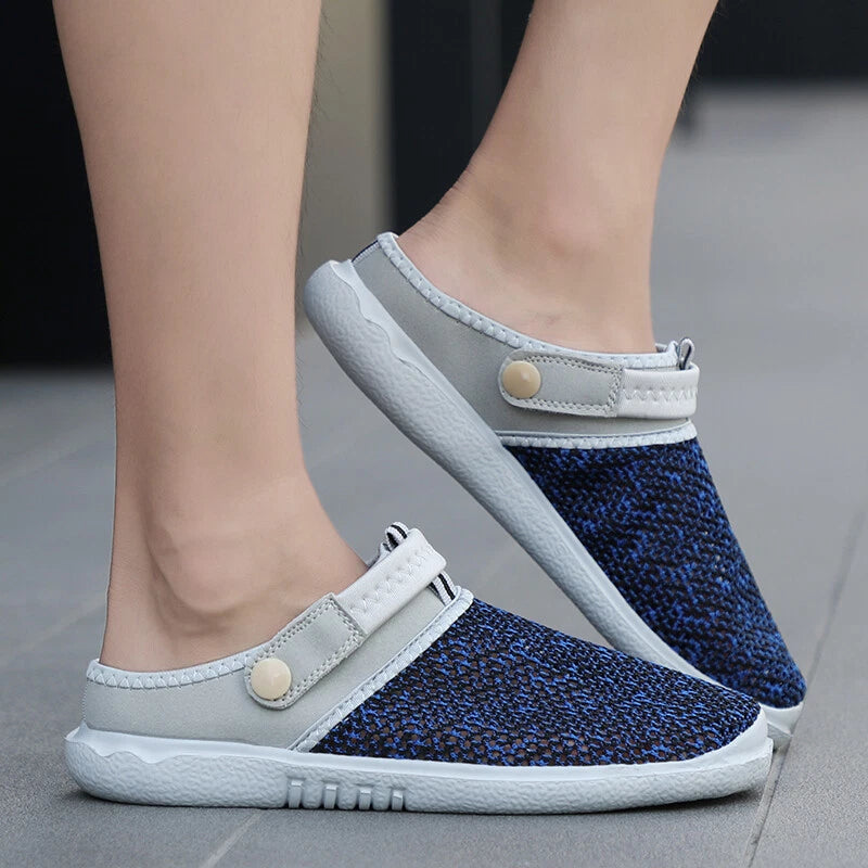 Mens Sandals Hole Shoes Couples Outdoor Casual Beach Foam Slipper Runner Summer