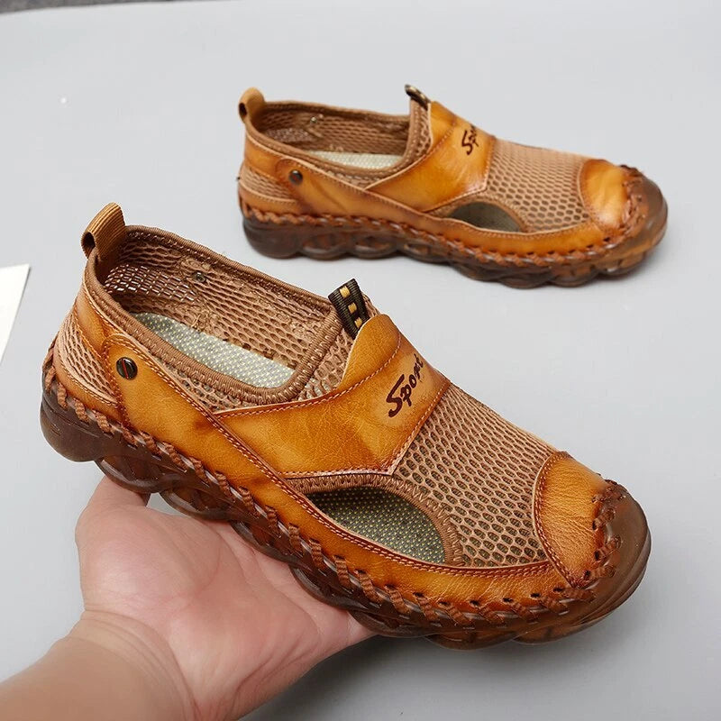 Men's Outdoor Sandals Breathable Mesh Comfortable Non-slip Beach Slipper