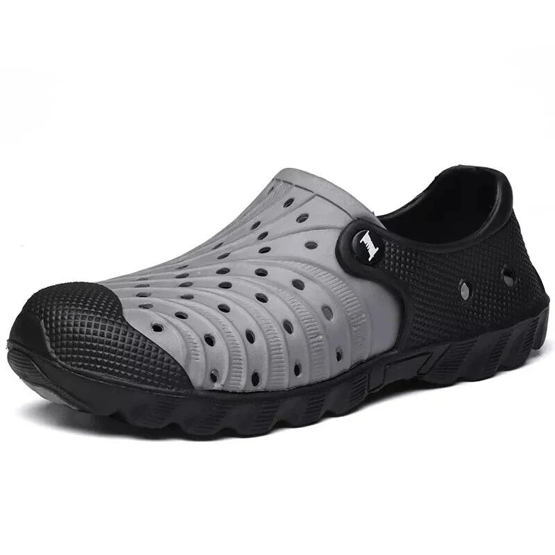 Men's Clogs Slip On Casual Shoes Waterproof Slippers Garden Beach Swim Sandals