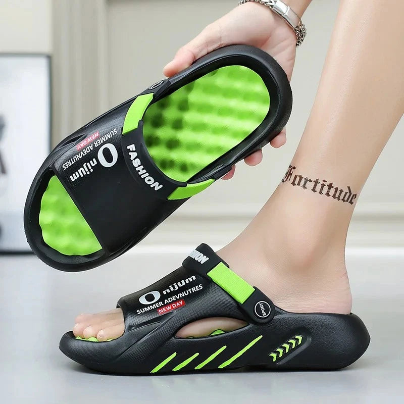 Men's 2025 Summer EVA Soft Platform Slippers, Beach Slides, Indoor Outdoor 🏖️