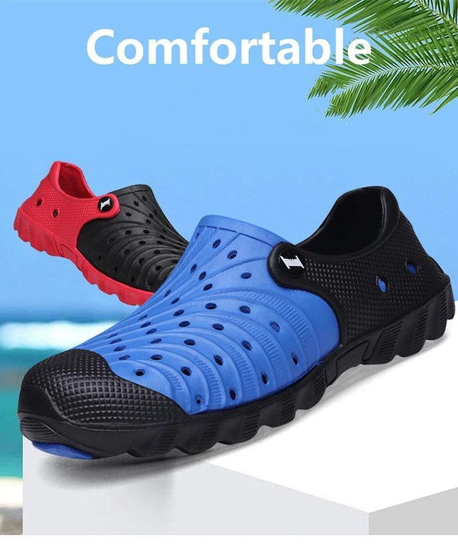 Men's Slip On Casual Shoes Waterproof Slippers Garden Beach Swim Sandals