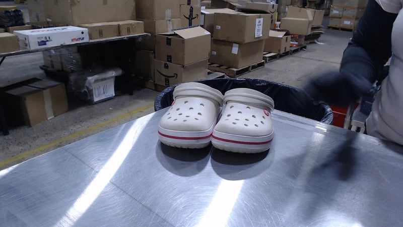 Good_Crocs Unisex Men's and Women's Crocband Clog, St_Stucco/Melon_9 Women / 7