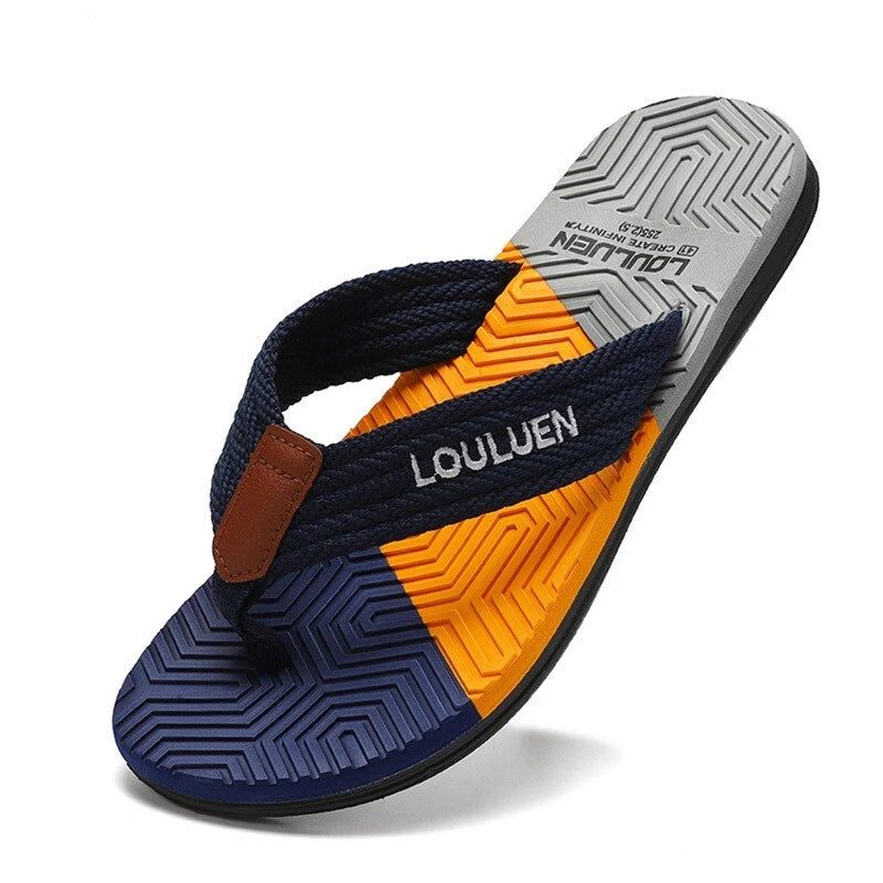 Fashion Mens Thong Flip Flops Sandals Beach Sandal Slippers US Size 7-15