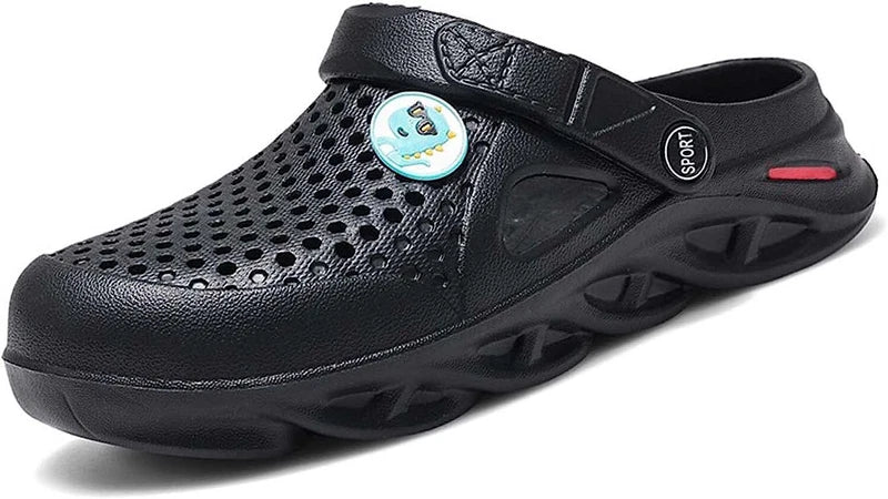 Mens Garden Clogs Slip on Sandals Pool Beach Shoes Home Slippers Shower Slides