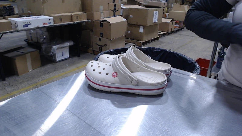 Good_Crocs Unisex Men's and Women's Crocband Clog, St_Stucco/Melon_9 Women / 7
