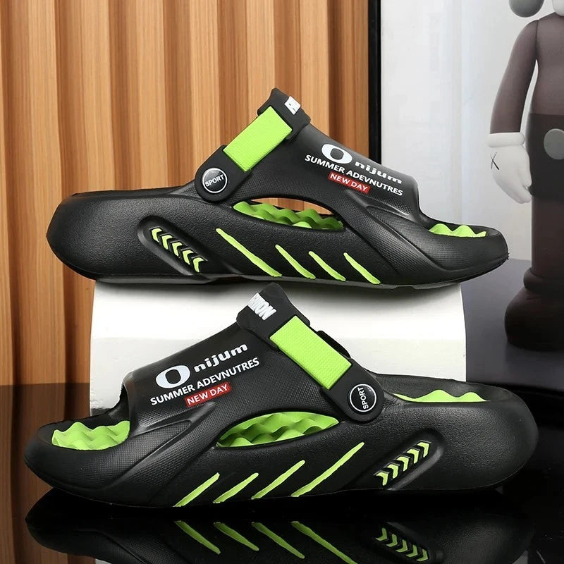 Men's 2025 Summer EVA Soft Platform Slippers, Beach Slides, Indoor Outdoor 🏖️