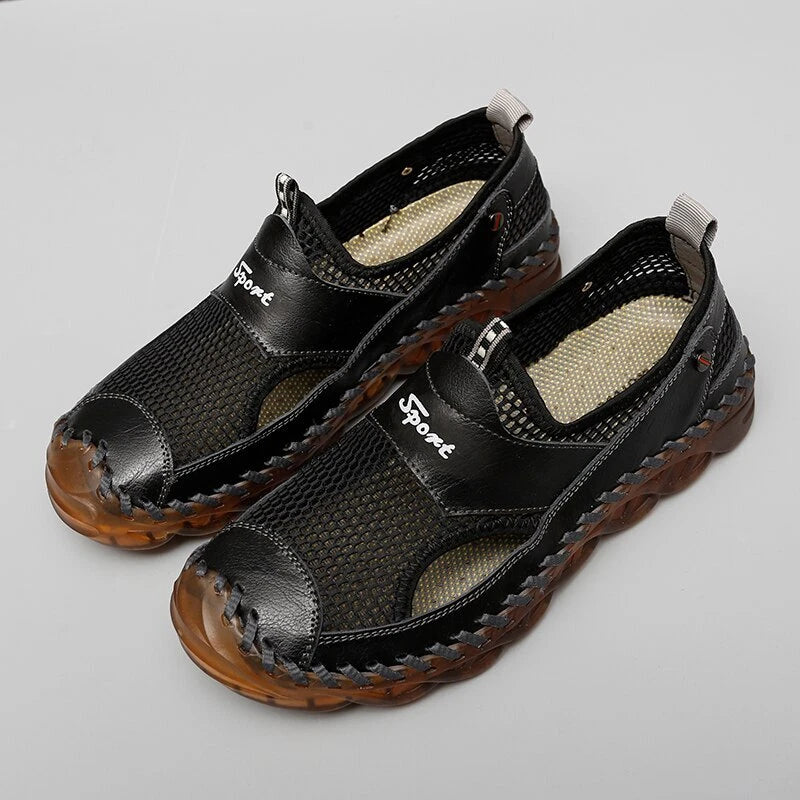 Men's Outdoor Sandals Breathable Mesh Comfortable Non-slip Beach Slipper