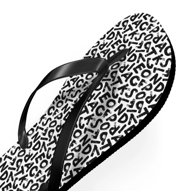 Alphabets Flip Flops - Beach Slippers, Hawaii, Havaianas