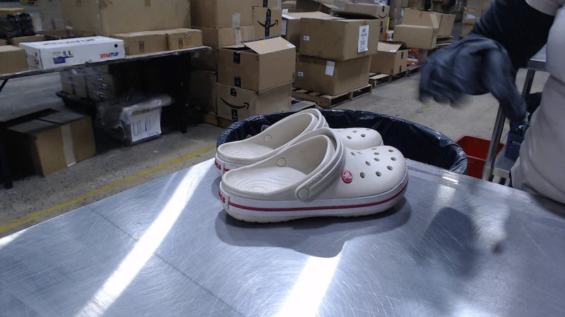 Good_Crocs Unisex Men's and Women's Crocband Clog, St_Stucco/Melon_9 Women / 7