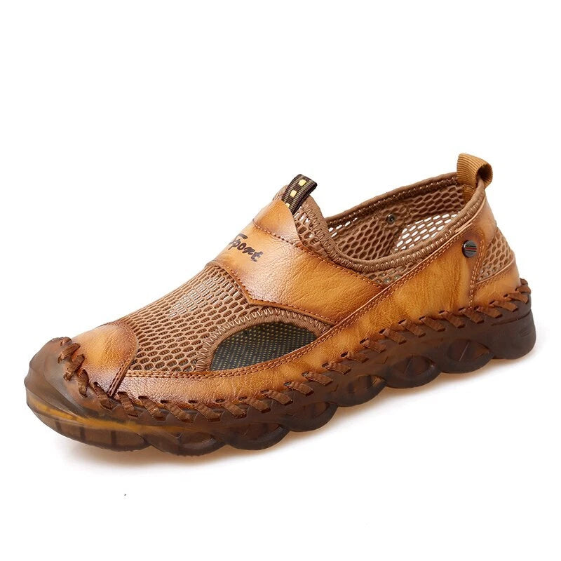 Men's Outdoor Sandals Breathable Mesh Comfortable Non-slip Beach Slipper