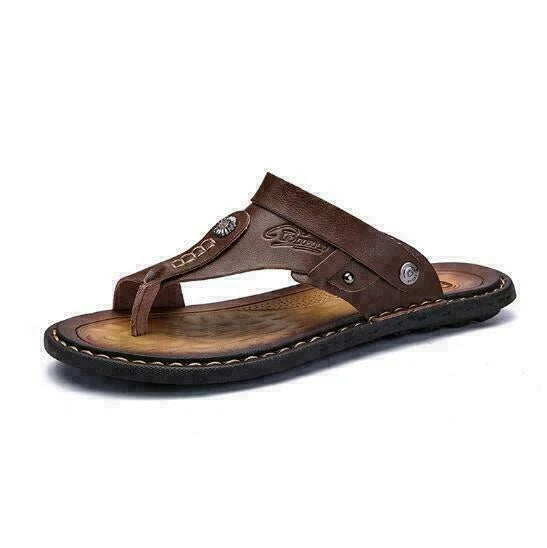 Men's Casual Sandals Flats Flip Flops Open Toe Slippers Slingbacks Beach Summer