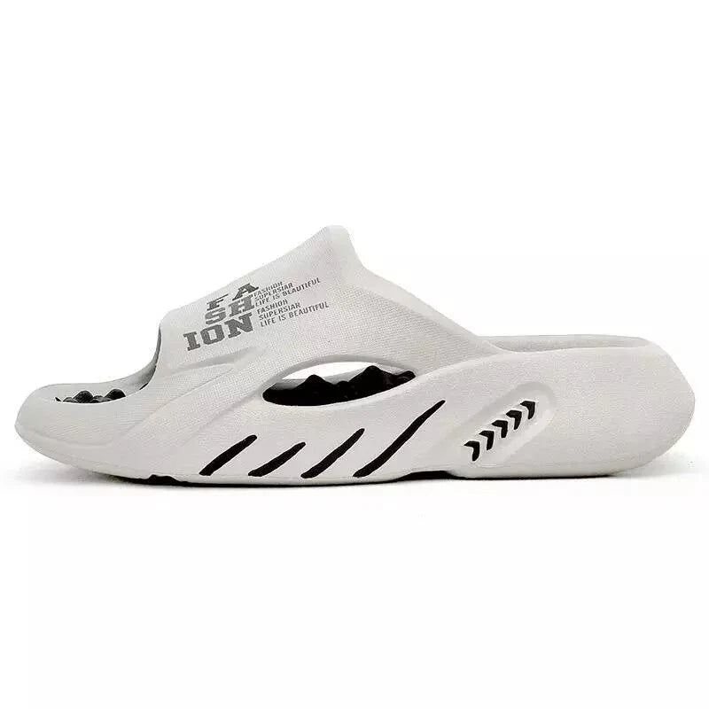 2024 Summer Men Massage Slippers Sides Indoor Outdoor Sandals Beach Casual Shoes