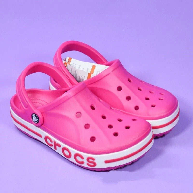 Kids Unisex Crocs Classic Clogs Sandals Garden Shoes Girls Boys Slippers Beach