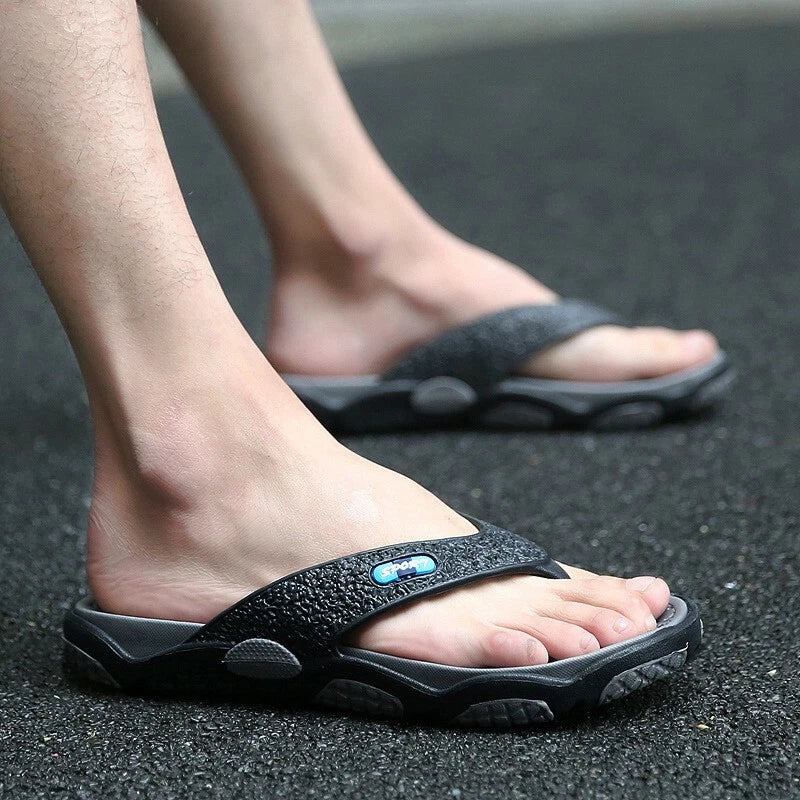 Casual-Summer Mens Flip Flops Sandals Beach EVA Flip-Flops Shoes Shower Slipper