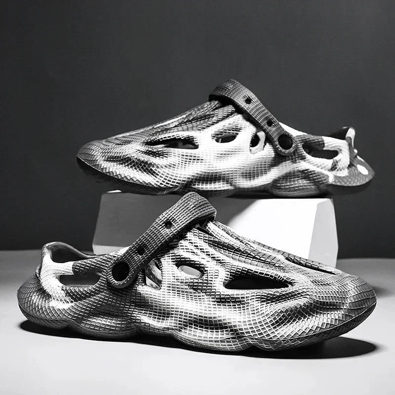 Men Slippers Camouflage Platform Outdoor Summer Clogs Shoe Women Beach Sandals