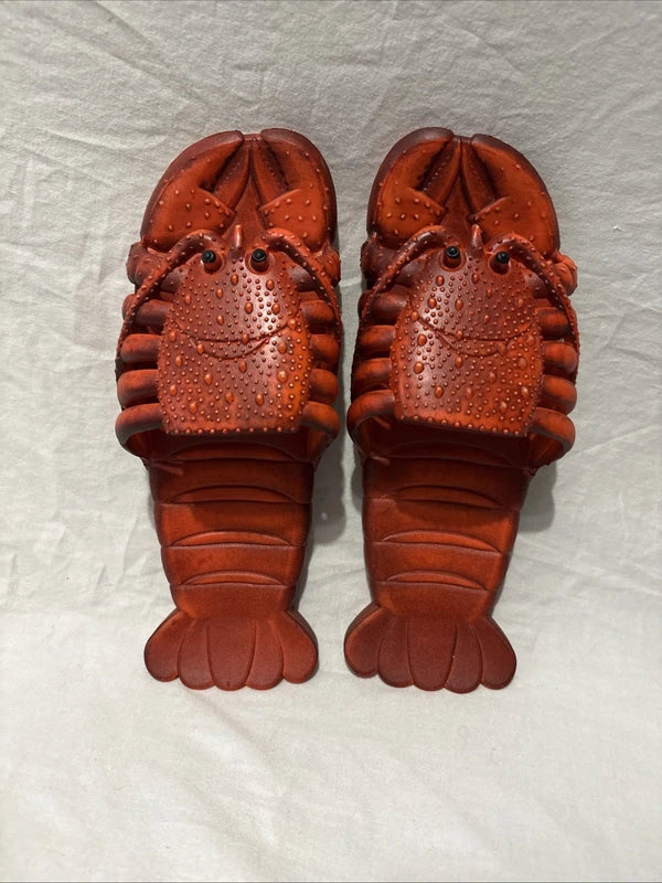 Lobster Slippers Beach Flip Flops Slip On Men’s Size EU 44/45 US 10/11