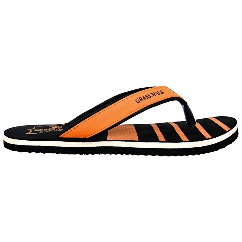 Flip Flops Women's Sandals Flat Orange Slippers Beach Water Classic PVC Non-Slip