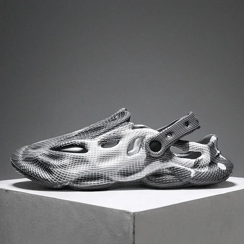 Men Slippers Camouflage Platform Outdoor Summer Clogs Shoe Women Beach Sandals