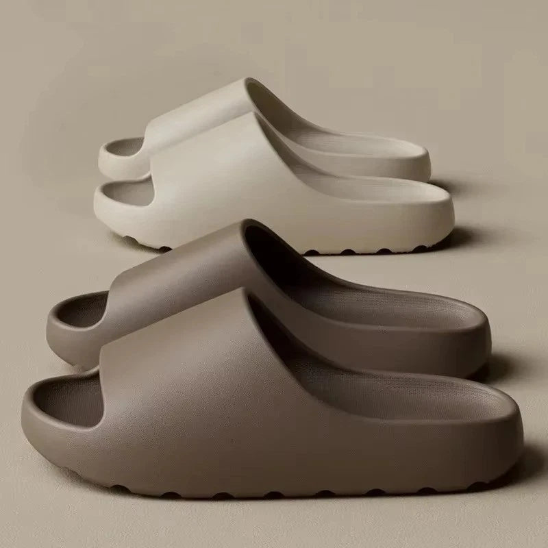 Comfortable Thick Sole Slippers Yeezy Style Summer Beach Slide Sandals (Unisex)