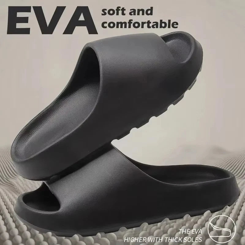 Comfortable Thick Sole Slippers Yeezy Style Summer Beach Slide Sandals (Unisex)