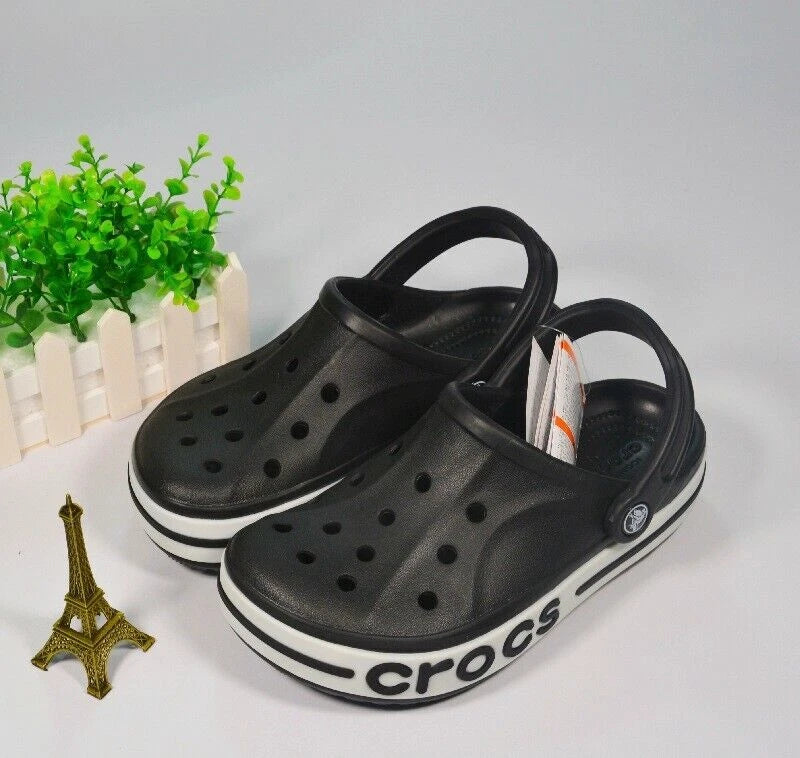 Kids Unisex Crocs Classic Clogs Sandals Garden Shoes Girls Boys Slippers Beach