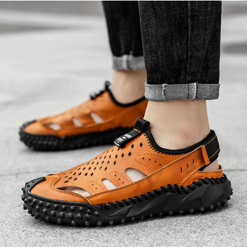 Fashion Men Sandals Breathable Non-slip Casual Shoes Sneaker Beach Slippers