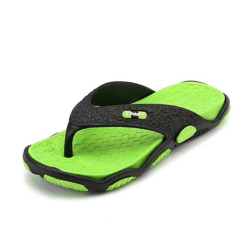 Casual-Summer Mens Flip Flops Sandals Beach EVA Flip-Flops Shoes Shower Slipper