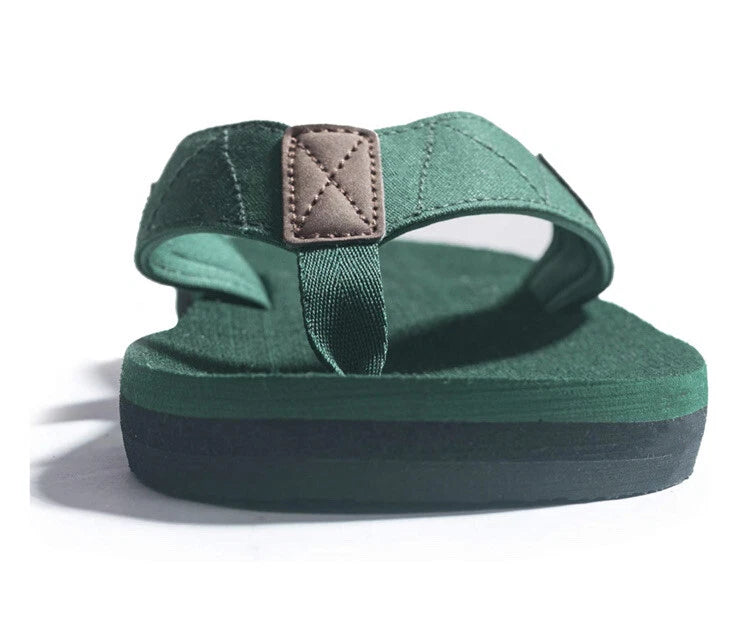 FITORY Men's Flip-Flops, Thongs Sandals Comfort Slippers for Beach Size 14