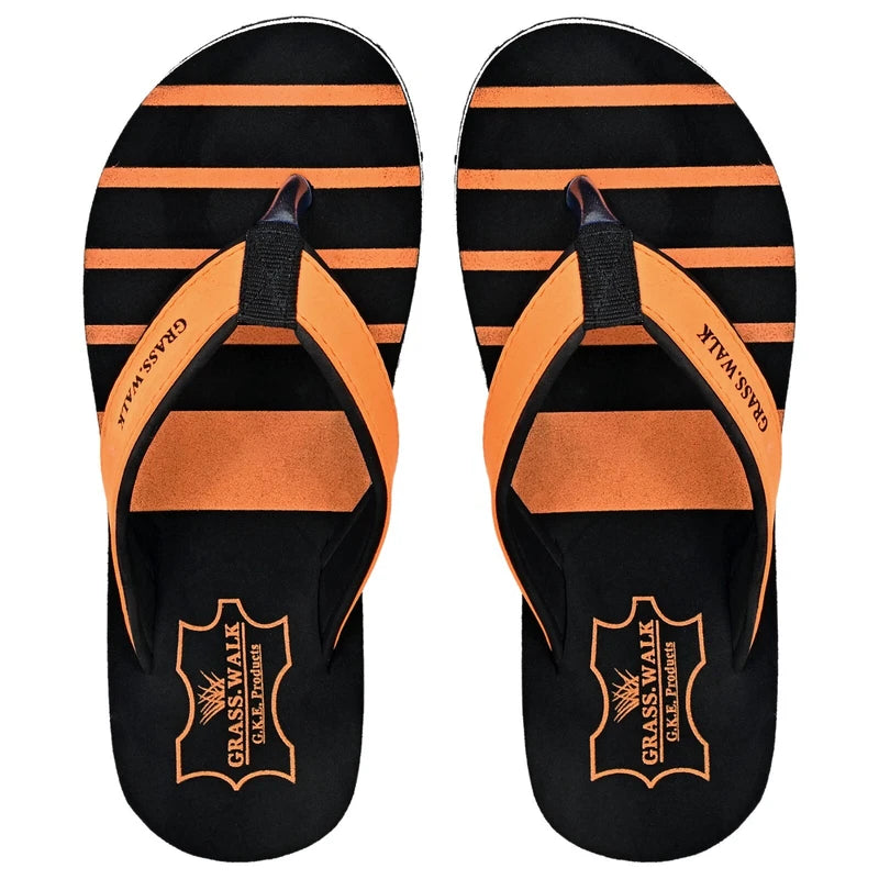 Flip Flops Women's Sandals Flat Orange Slippers Beach Water Classic PVC Non-Slip