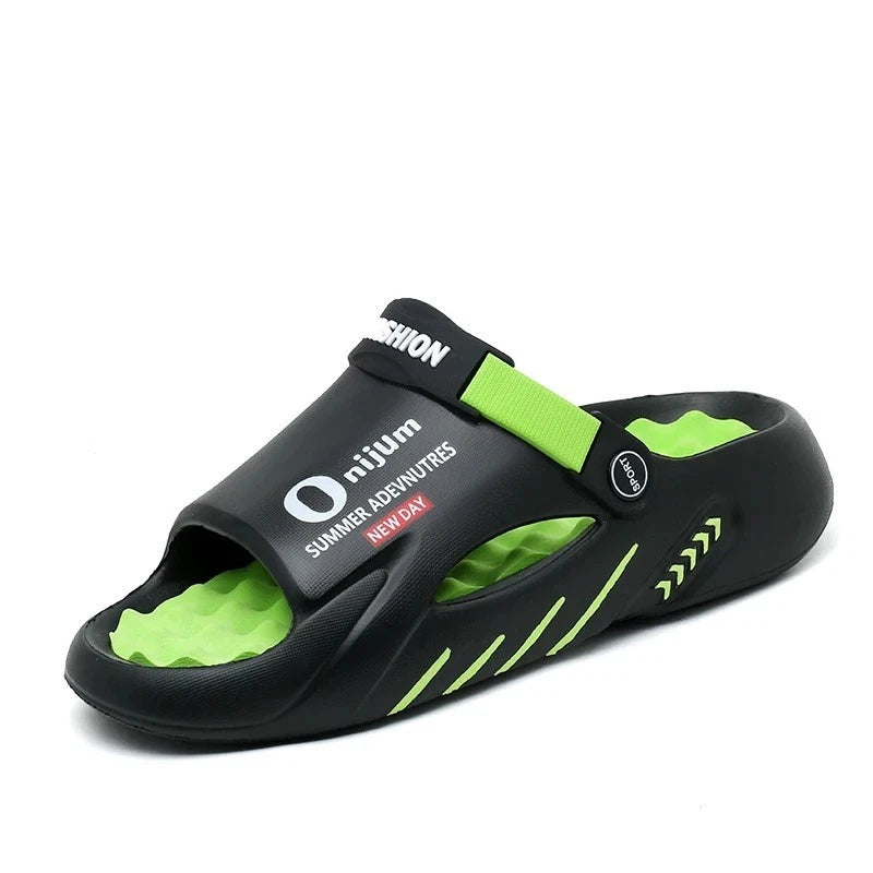 Men's 2025 Summer EVA Soft Platform Slippers, Beach Slides, Indoor Outdoor 🏖️