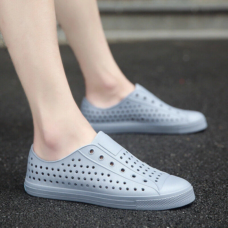 Mens Summer Sandals Slip On Garden Mules Shoes Sports Beach Water Slippers Size