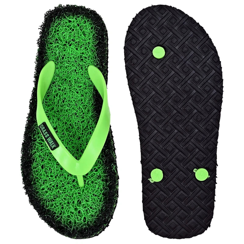Flip Flops Women's Sandals Flat Green Slippers Beach Water Classic PVC Non-Slip