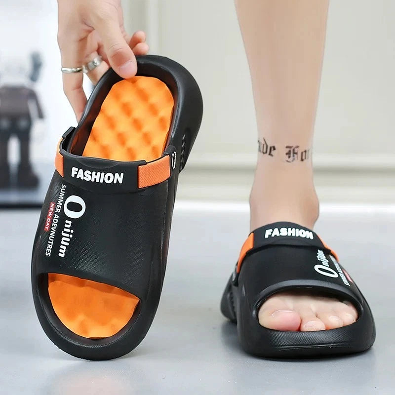Men's 2025 Summer EVA Soft Platform Slippers, Beach Slides, Indoor Outdoor 🏖️