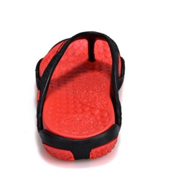 Men Anti-slip Massage Flip Flops Beach Shoes Casual Fashion Slippers Sandals