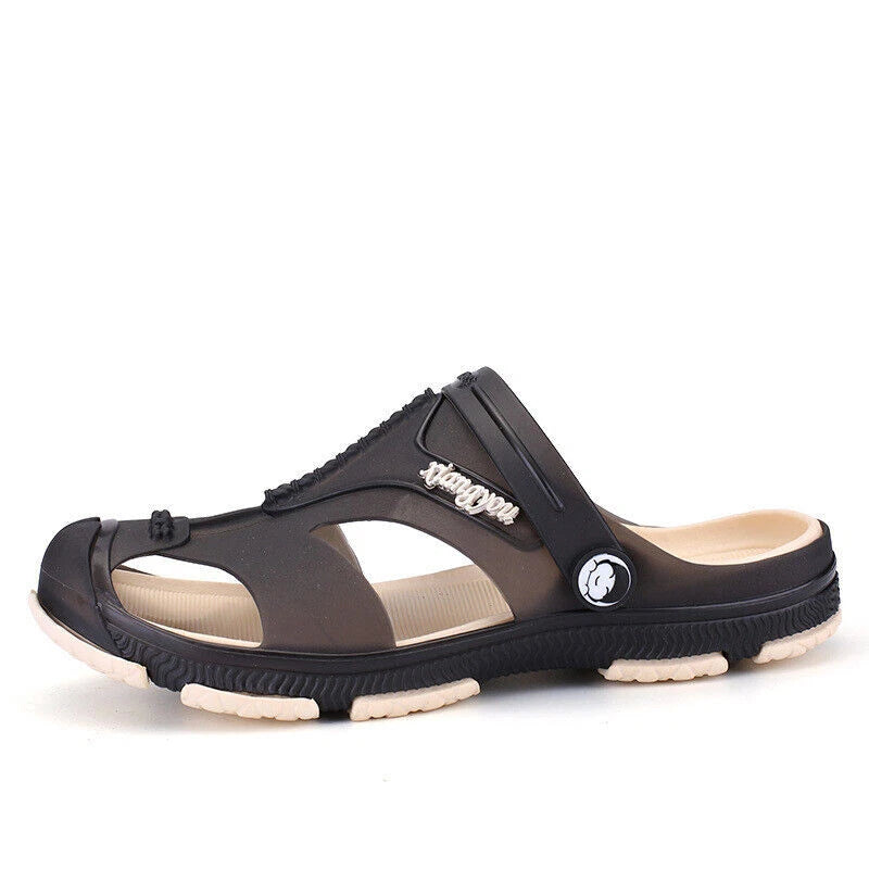 Beach Summer Shoes Mens Hollow Out Sandals Slingbacks Sports Slippers Non Slip