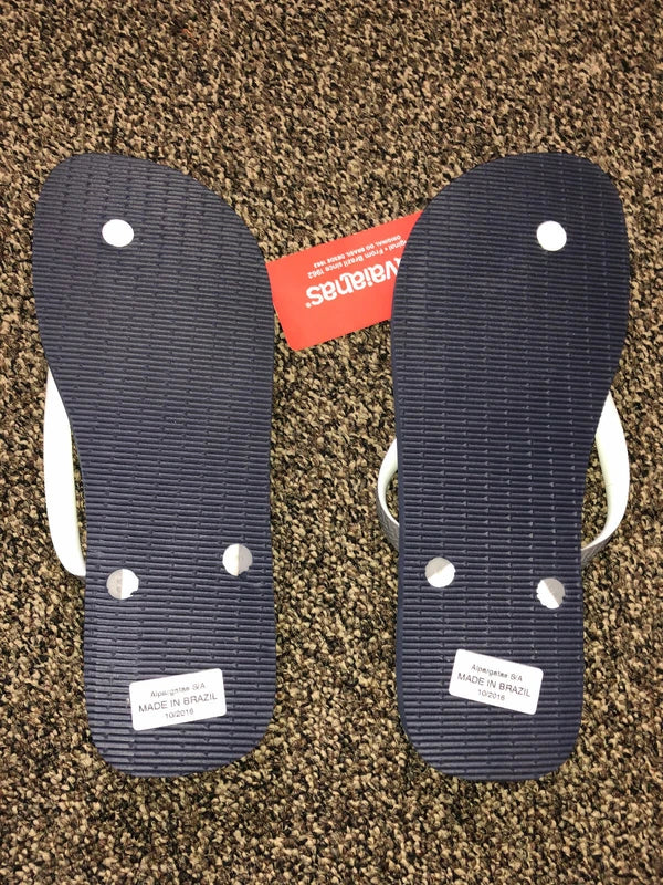 Havaianas Men's Brazil Beach Footwear Flip Flops Slippers (Size US 13 EUR 47-48)