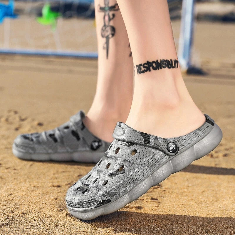 Casual Summer Sandals Swimming Slip Resistant Men's Beach Slippers