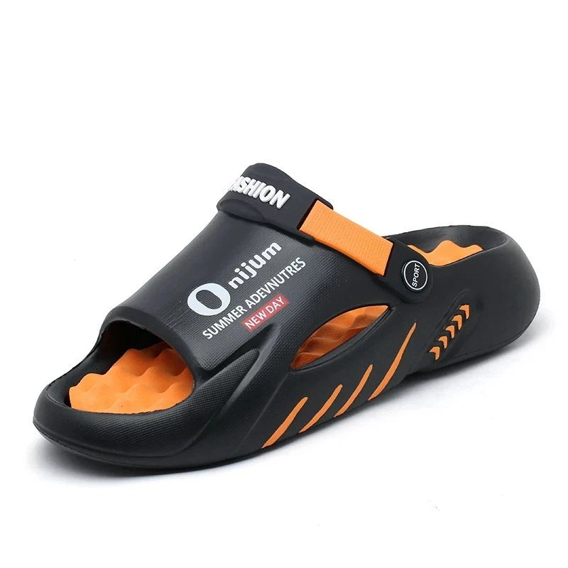 Men's 2025 Summer EVA Soft Platform Slippers, Beach Slides, Indoor Outdoor 🏖️